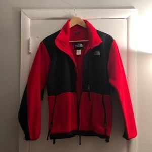 northface red fleece